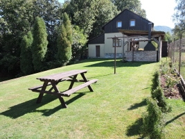 garden house with barbecue
